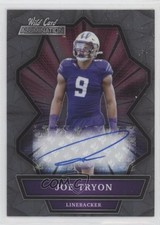 2021 Wild Card Alumination Joe Tryon-Shoyinka Joe Tryon Rookie Auto RC 2b7. rookie card picture