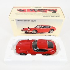AUTOart 1/18 Toyota 2000GT Coupe Red Diecast Model Car