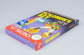 Nintendo NES *Solomon's Key* IMBALLO ORIGINALE CIB PAL B KE-NOE +