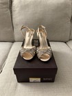 Badgley Mischka Paula Heel MP4313 Paula LATSAT Size 7.5 — photo 1