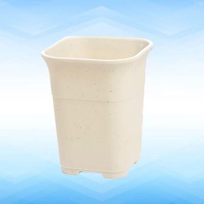  10 Stück Plastik verdickte Blumentöpfe Square Planters Mini Sukkulententopf