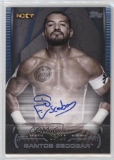 2021 Topps WWE Undisputed Superstar Roster Blue /25 Santos Escobar Auto g2u