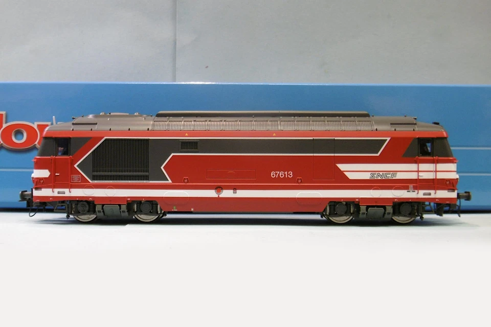 Jouef - Locomotive DIESEL BB 67613 CAPITOLE SNCF jaune ép. VI HJ2464 Neuf HO - Photo 3/4