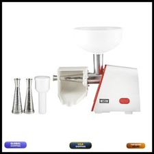 Weston 82-0250-W Deluxe Electric Tomato Strainer Food Mill Sauce Maker