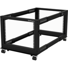 StarTech 8U 19 Open Frame Server Rack - Compa...
