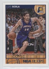 2013-14 NBA Hoops Red Back Luis Scola #66 0l2