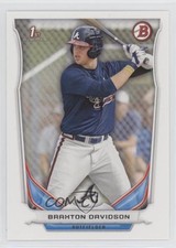 2014 Bowman Draft Braxton Davidson #DP28 1u6