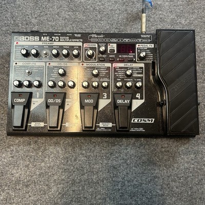 Boss ME-70 Multiple Effects Guitar Pedal Tested And Working No Cords