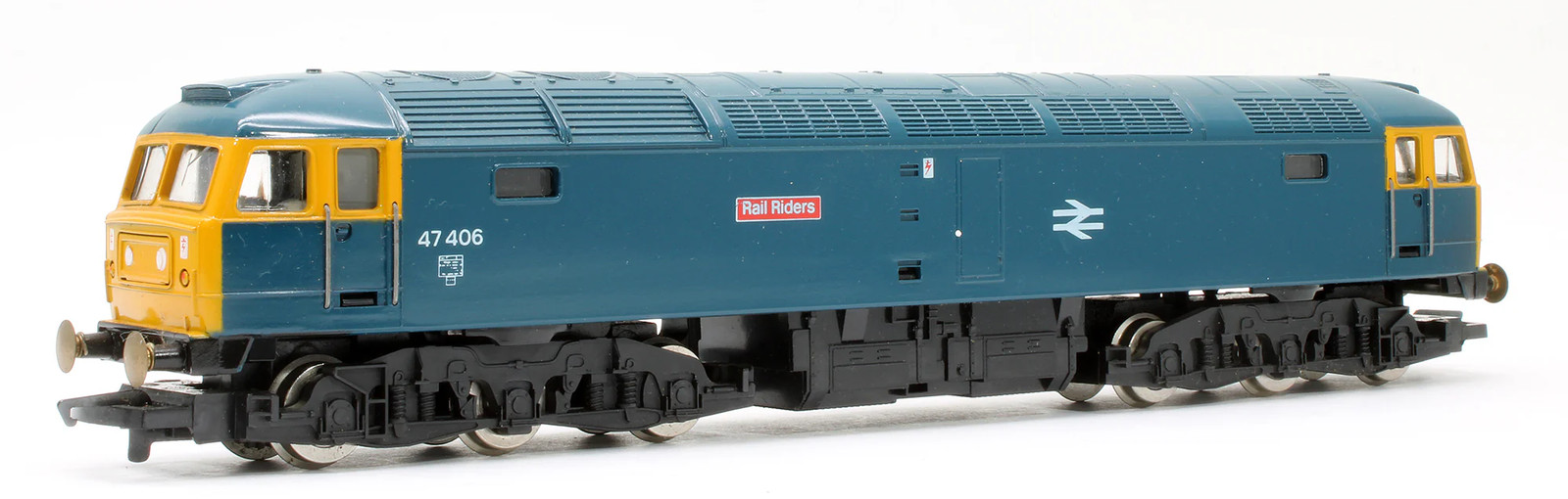 HORNBY 'OO GAUGE' R354 BR BLUE 47 'RAIL RIDERS' DIESEL LOCOMOTIVE *DCC*