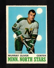 1970-71 MURRAY OLIVER #167 VG+ OPC * Bos./Tor./Min. Star Vintage NHL Hockey Card