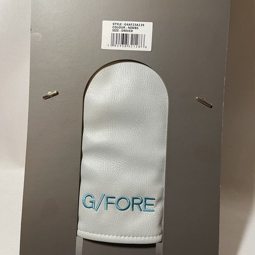 Neu G/Fore G4 Limited Edition SHOTS Driver Headcover grau Totenkopf/cross gefüttert Golf - Bild 7 von 9