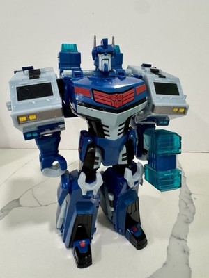 Transformers Animated Ultra Magnus Complete some working electronics Leader Clas