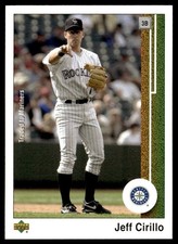 2002 UD Authentics Jeff Cirillo Seattle Mariners #35
