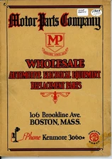 Antique Automotive Car Parts Catalog American Bosch Boston Mass. 1929