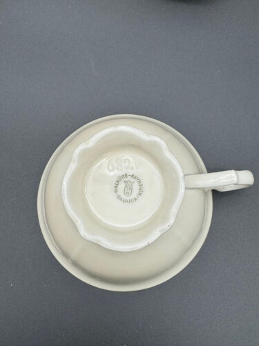 Walkure Bayreuth Bayern Teetasse, Sauser, Teller 3er Set Blumenmuster - Bild 2 von 2