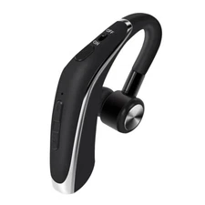 Honbios Bluetooth Headset w/ Technology Ear Hooks For Both Left & Right Ear