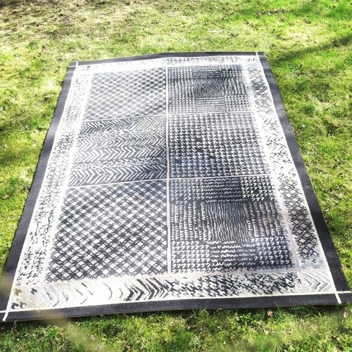 Teppich "Pastello" von Fa. Kibek, 100% Schurwolle, 200 x 300 cm ,gemustert. - Bild 2 von 4