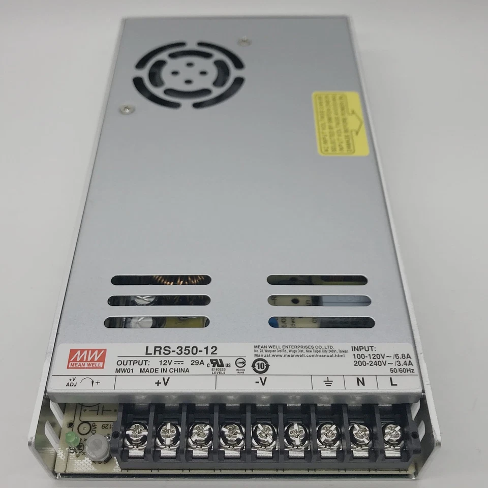 1PC New MeanWell LRS-350-12 12V 29A Power Supply#QW - Image 3 of 3