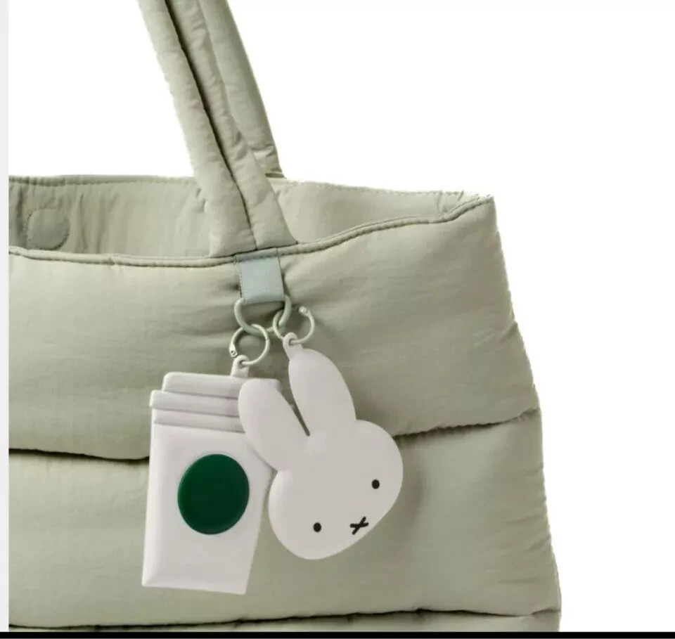 海外✴︎STARBUCKS × miffy グリーン トートバッグ Starbucks x Miffy collaboration tote bag Green Singapore