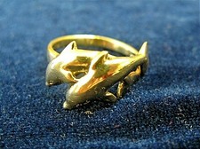 Taucherschmuck maritimer Ring aus Sterlingsilber von Peter Stone Durchm.21mm 03