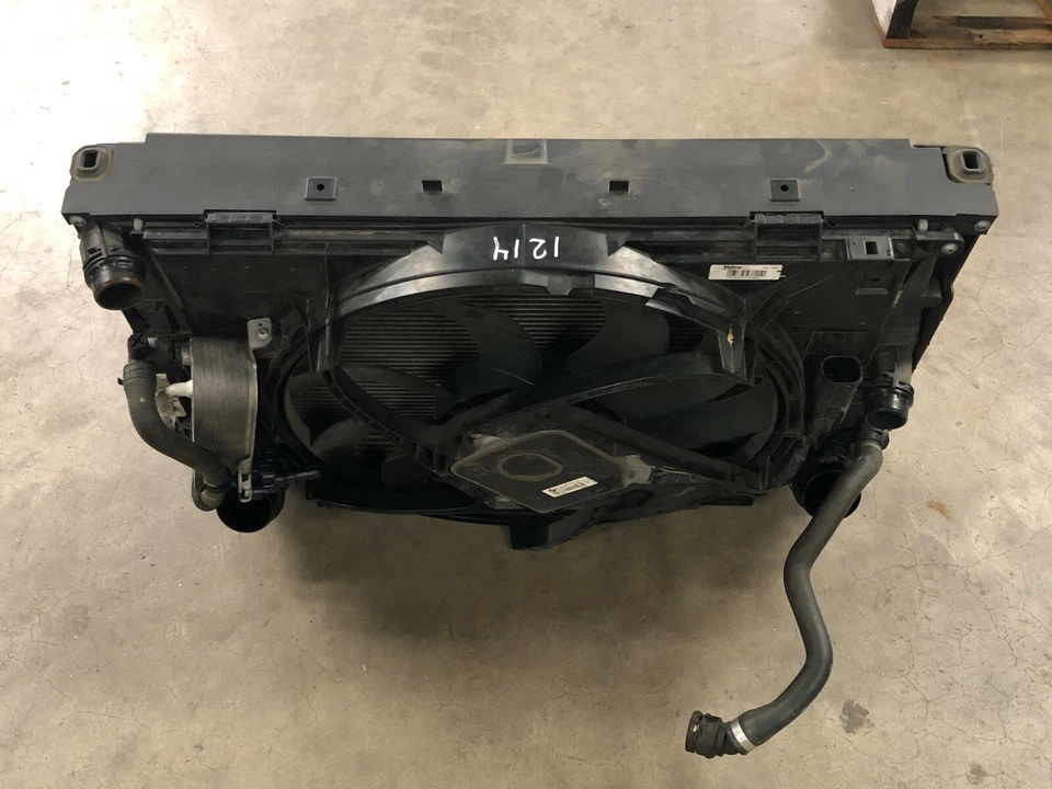 13 14 BMW F30 BMW N20 328i 428i Ventilador Radiador Intercooler 1214 OEM Foto 3 de 4