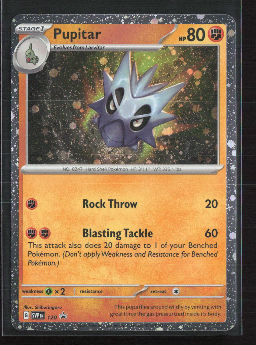 SV: Scarlet & Violet Promo Cards #120 Pupitar(T)