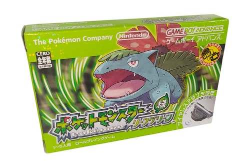 💥 POKEMON - Leafgreen Blattgrüne Edition 💥 Game Boy Advance 💥 Japanisch 💥 - Bild 4 von 8