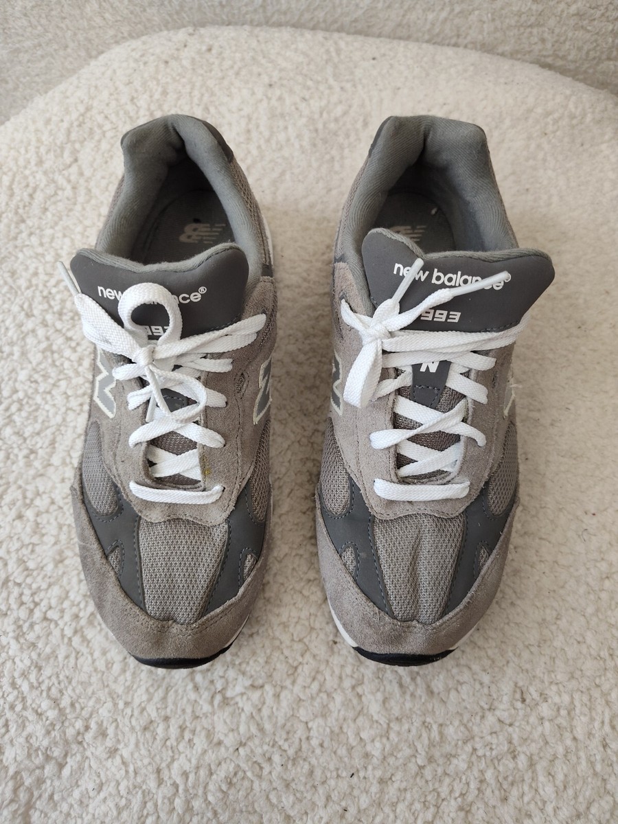 New Balance 993 Boys Sneaker 6 Gray Suede Lace Up Comfort New Balance 993 Boys Sneaker 6 Gray Suede Lace Up Comfort