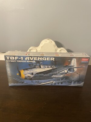 Academy TBF-1 AVENGER TORPEDO BOMBER 1:72 Scale #1651 New & Sealed