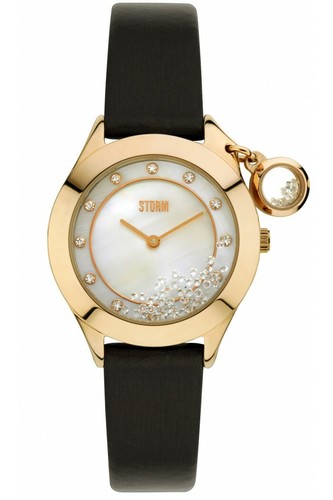 Storm SPARKELLI  Leather Gold Women's Watch 47223GD - Picture 1 of 2