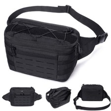 Tactical Molle Waist Pack Chest Bag Men Utility EDC Pouch Military Crossbody Bag