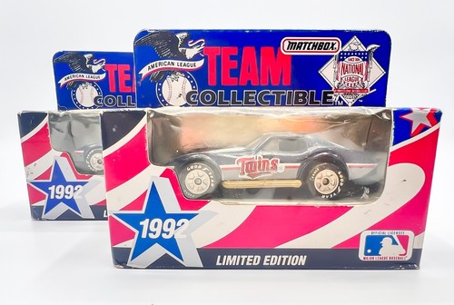 Matchbox 1993 Limited Edition MLB Minnesota Twins Die Cast Chevy Panel Van - Picture 6 of 10