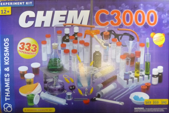 thames and kosmos chem c3000 experiment kit