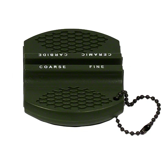 2fach Messerschärfer Keramik (fein) und Carbit (grob)