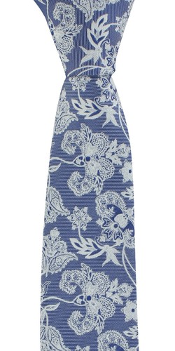Michelsons of London Sprawling Floral Tie & Pocket Square Set. - Picture 14 of 28