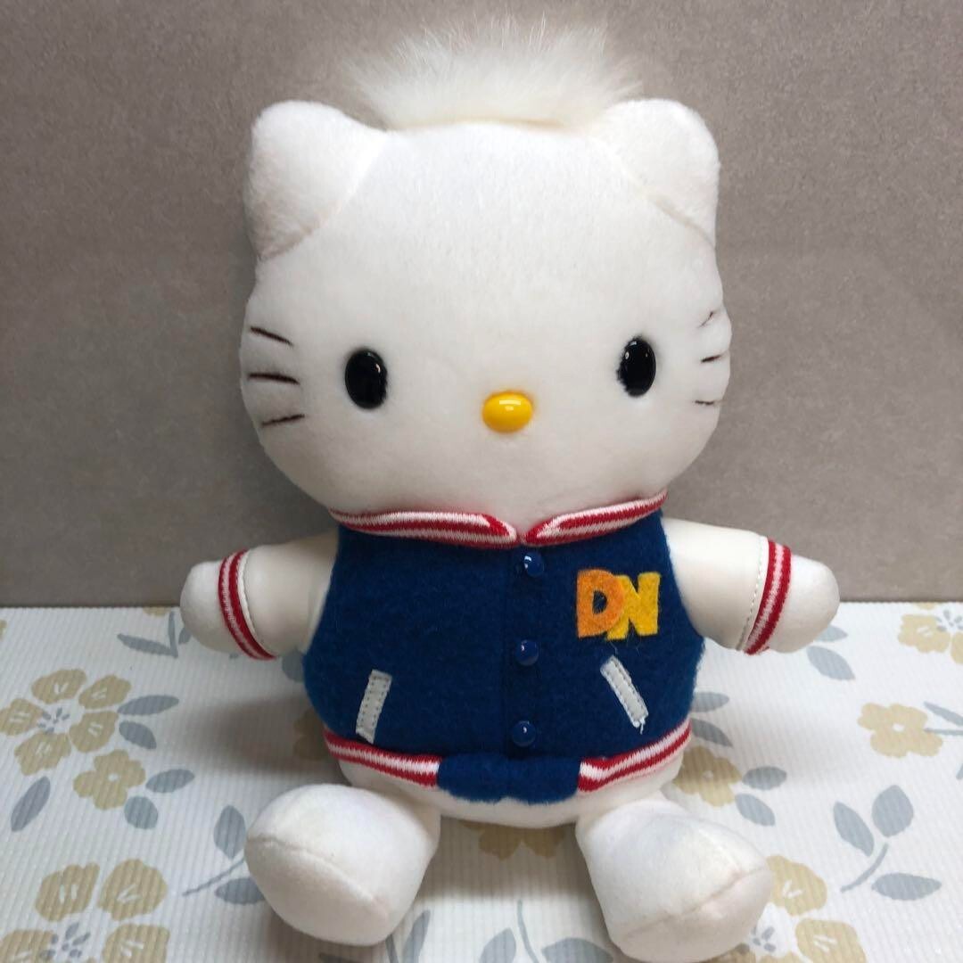 Japan Anime Sanrio Hello Kitty plush doll Daniel interior items very rare retro
