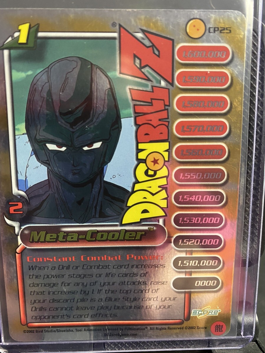 Dragon Ball Z Meta Cooler FOIL Level 1 #CP25 | eBay
