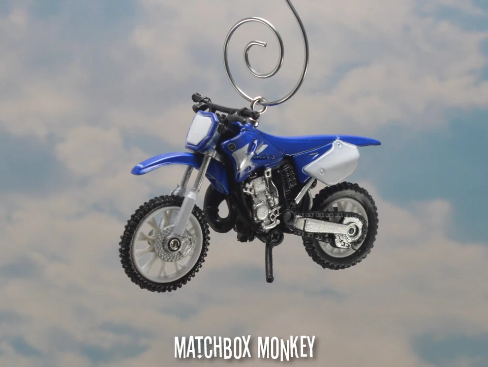 Yamaha YZ 125 Motorcycle Dirt Bike Custom Christmas Ornament 1:32 250 124cc - Image 2 of 4