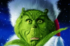 THE GRINCH CHRISTMAS STRETCHED CANVAS WALL ART READY TO HANG CP376