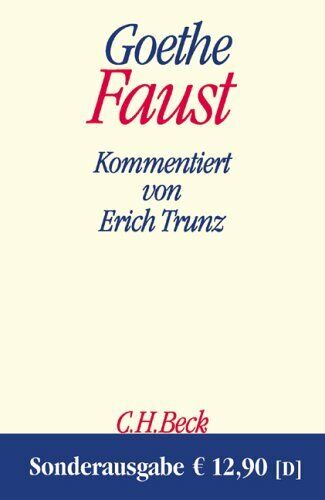 Faust by Goethe 3406312349 The Cheap Fast Free Post - Picture 1 of 2