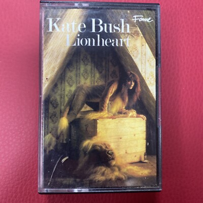 Kate Bush  Lionheart cassette tape Wow Hammer Horror L@@K
