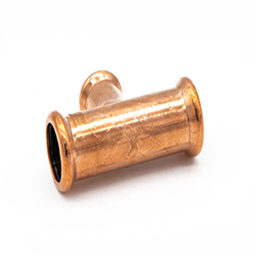 PrimaPress M-Class Pressfit Reducing Tee 22mm x 22mm x 15mm - 30076225