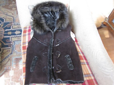 Dennis Basso Lemb and Fox Vest