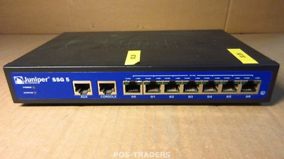 JUNIPER SSG-5-SH SSG 5 SSG5 Secure Service Gateway 7-PORT VPN FIREWALL EXCL PSU