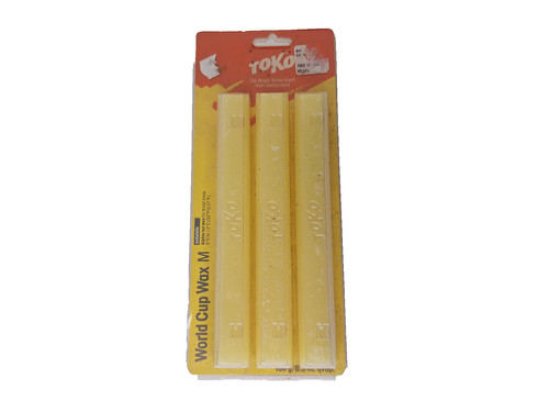 ToKo World Cup Wax M Yellow Alpine Hot Wax Set Of 3