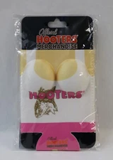 Hooters Official Girl Squishy 3D Boobzie Boobs Breast Cancer Beer Can Koozie