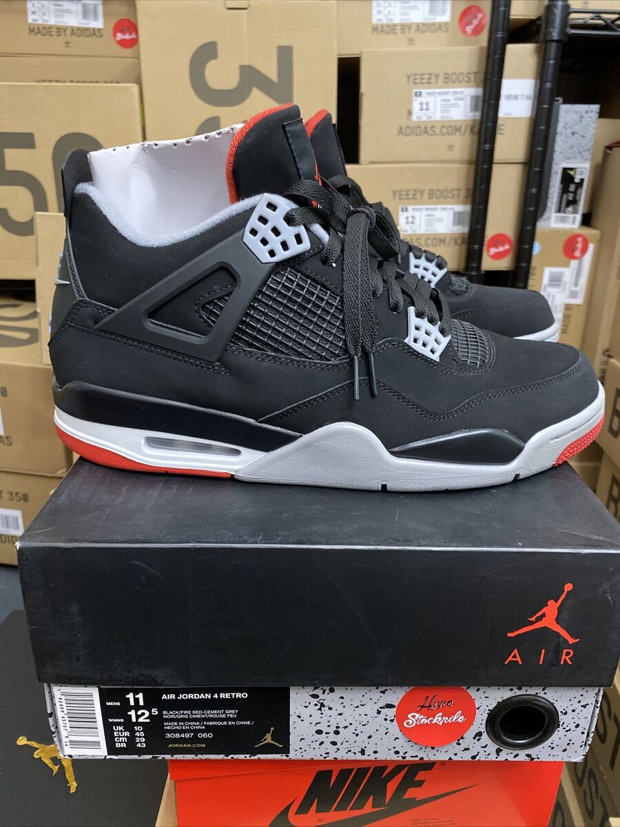 Air Jordan 4 Retro OG Bred 2019