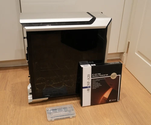 Cooler Master MasterCase SL600M + 2x Noctua NF-A20 PWM Lüfter SL 600 M Aluminium