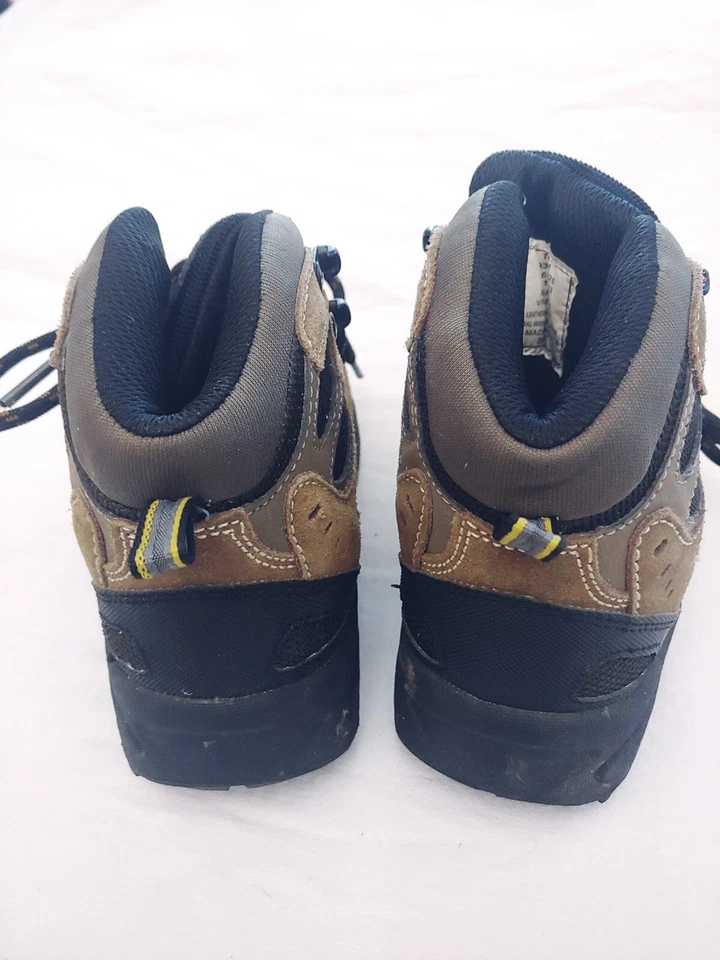 CHEROKEE UNISEX NIÑOS TALLA 12 - BOTA SENDERISMO CUERO MARRÓN Foto 3 de 4