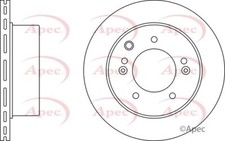 Apec Brake Disc Rear Single 584113E300 5028906088200 315mm DSK2420
